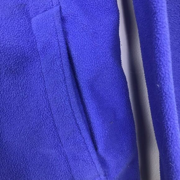 The North Face Periwinkle Blue Full Zip Micro Fleece Lightweight Jacket - Picture 6 of 11